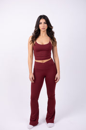 Crossover Waist Flare