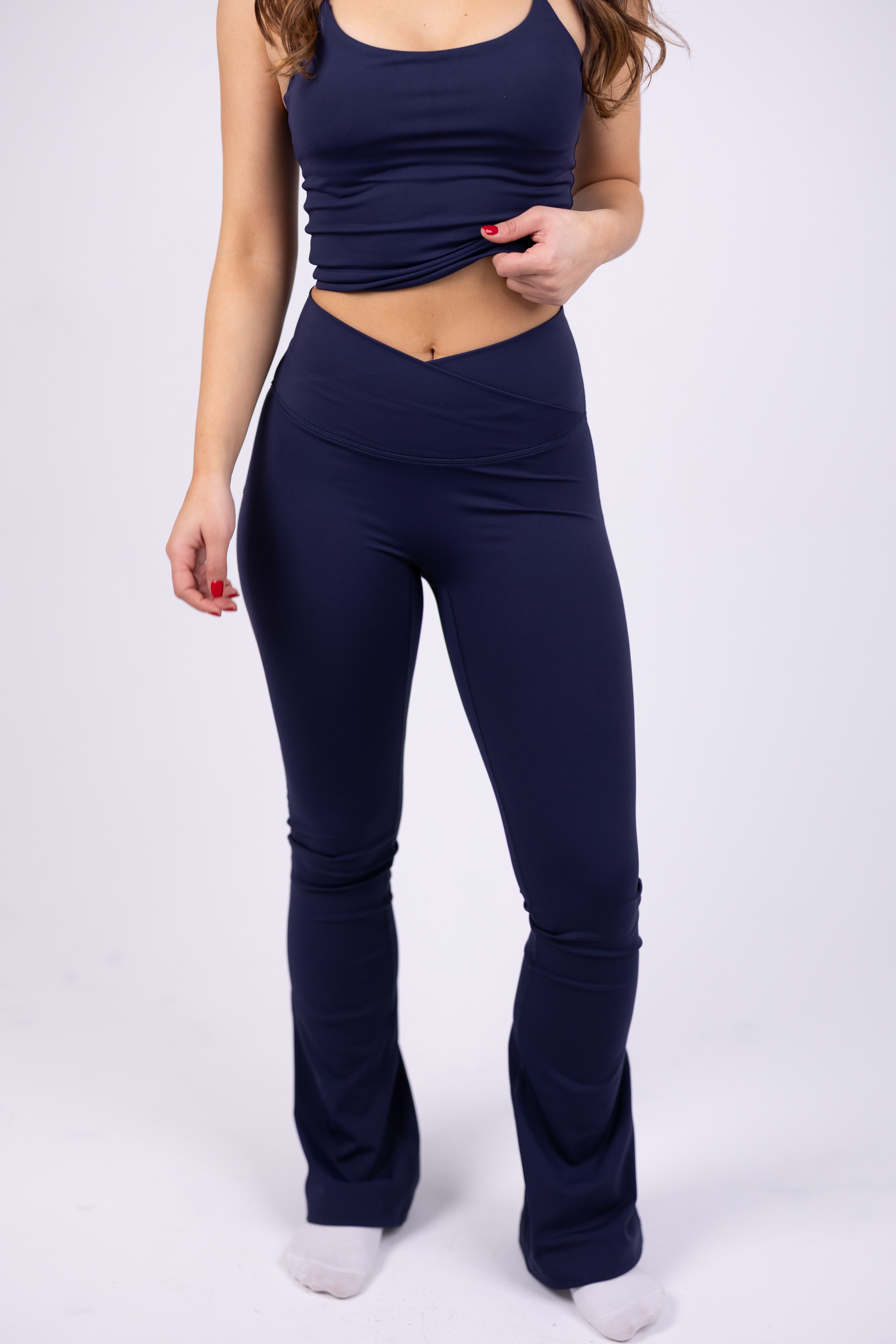 Crossover Waist Flare
