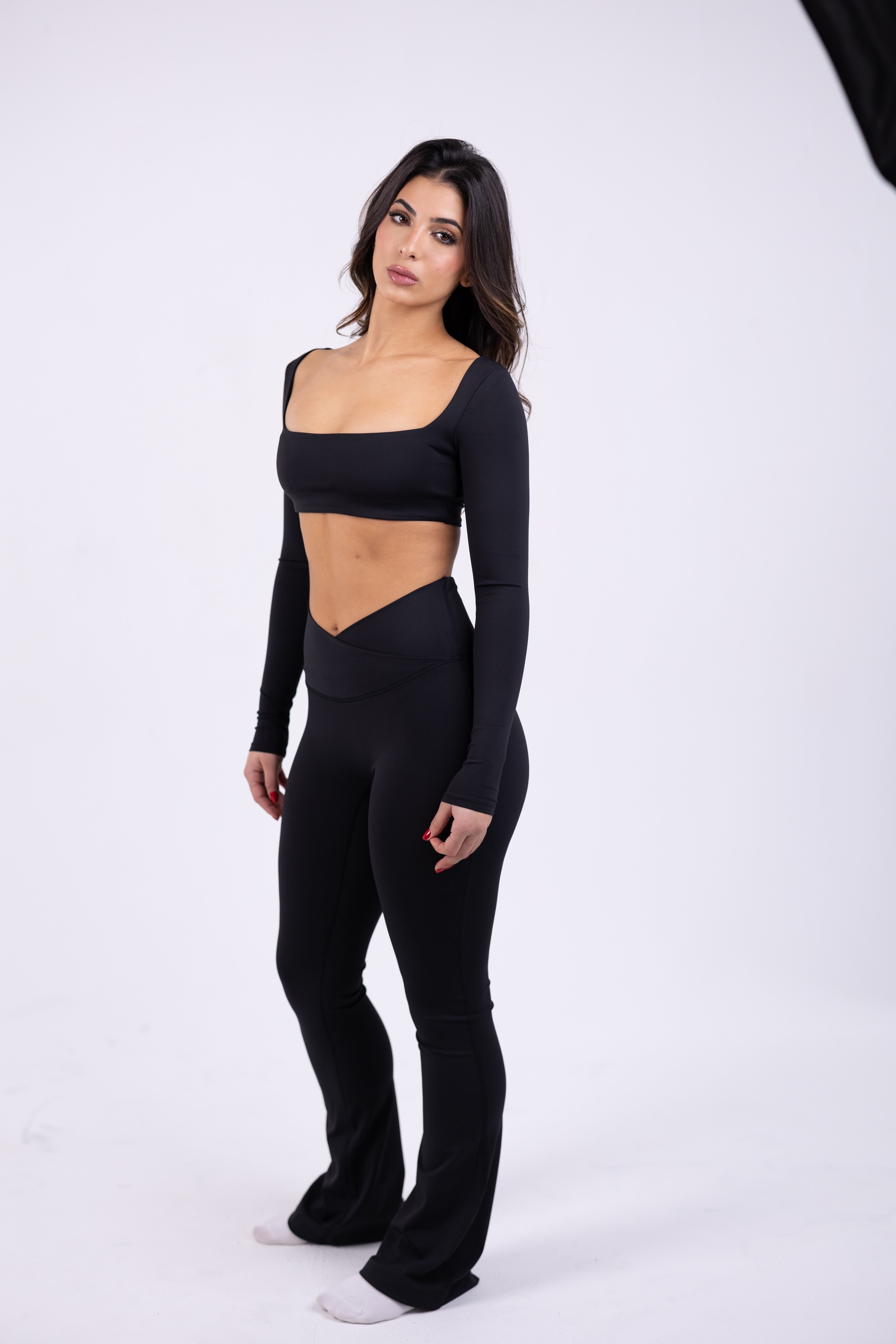 Crossover Waist Flare