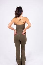 Crossover Waist Flare