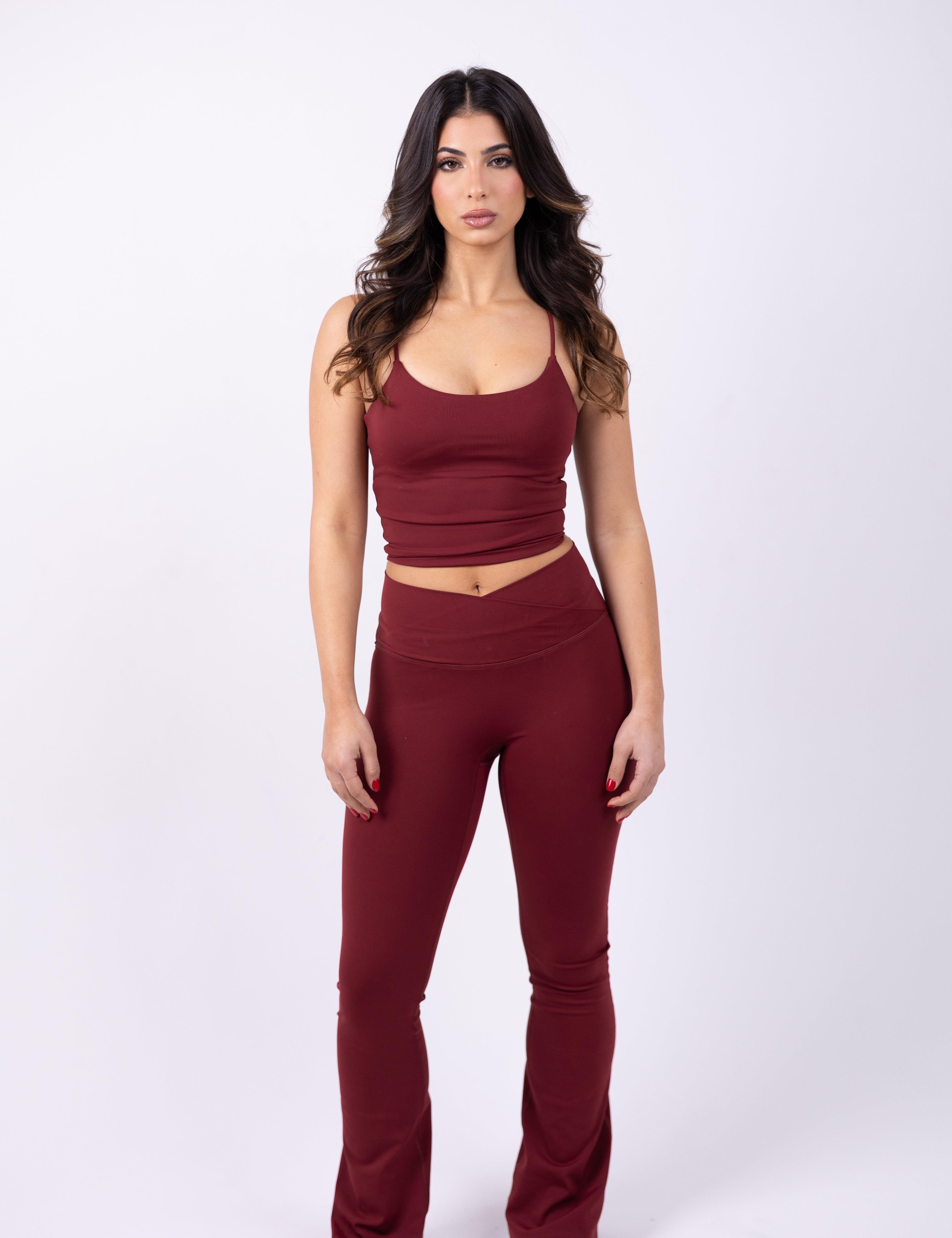 Crossover Waist Flare