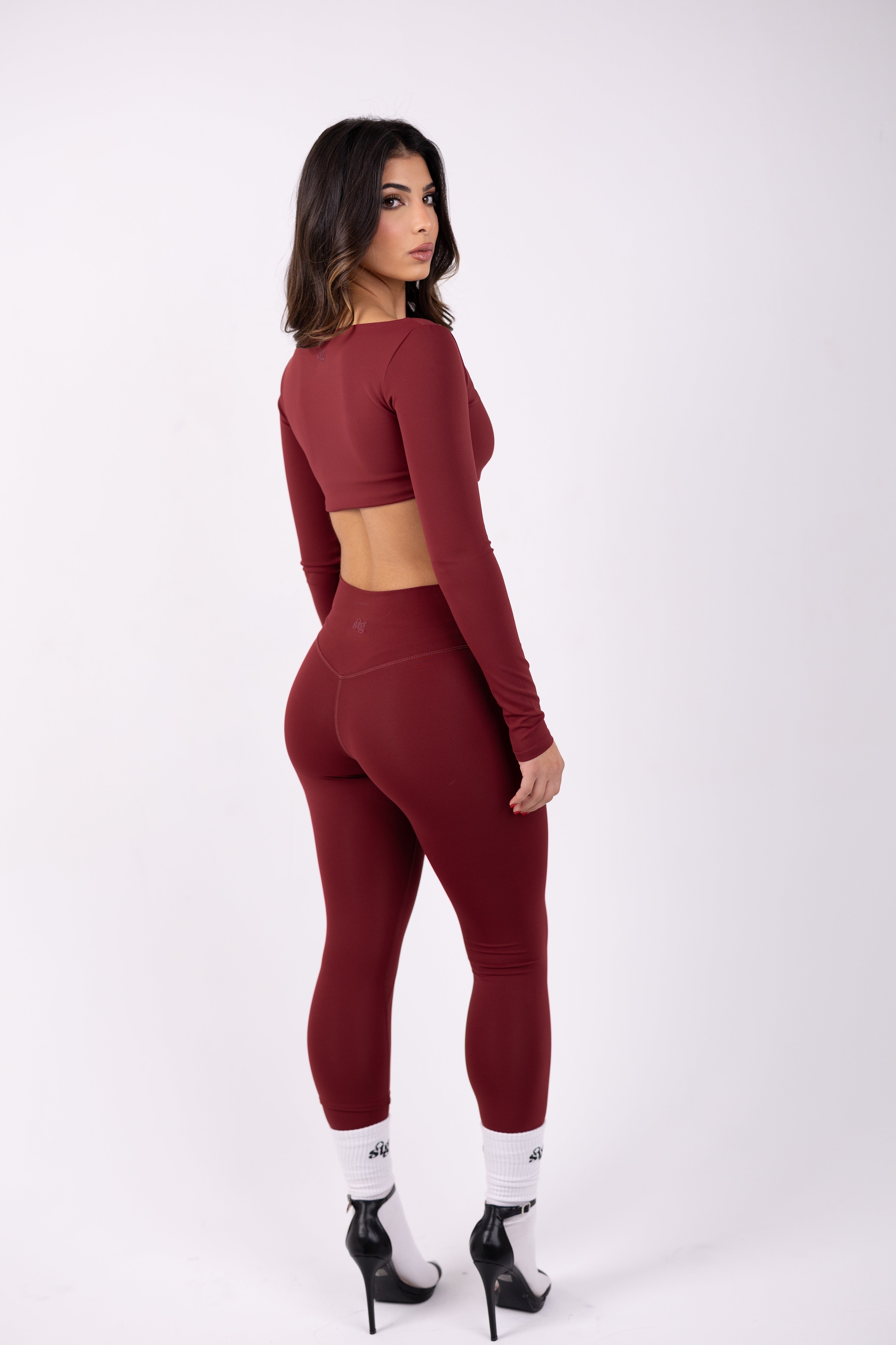 Crossover Waist Leggings