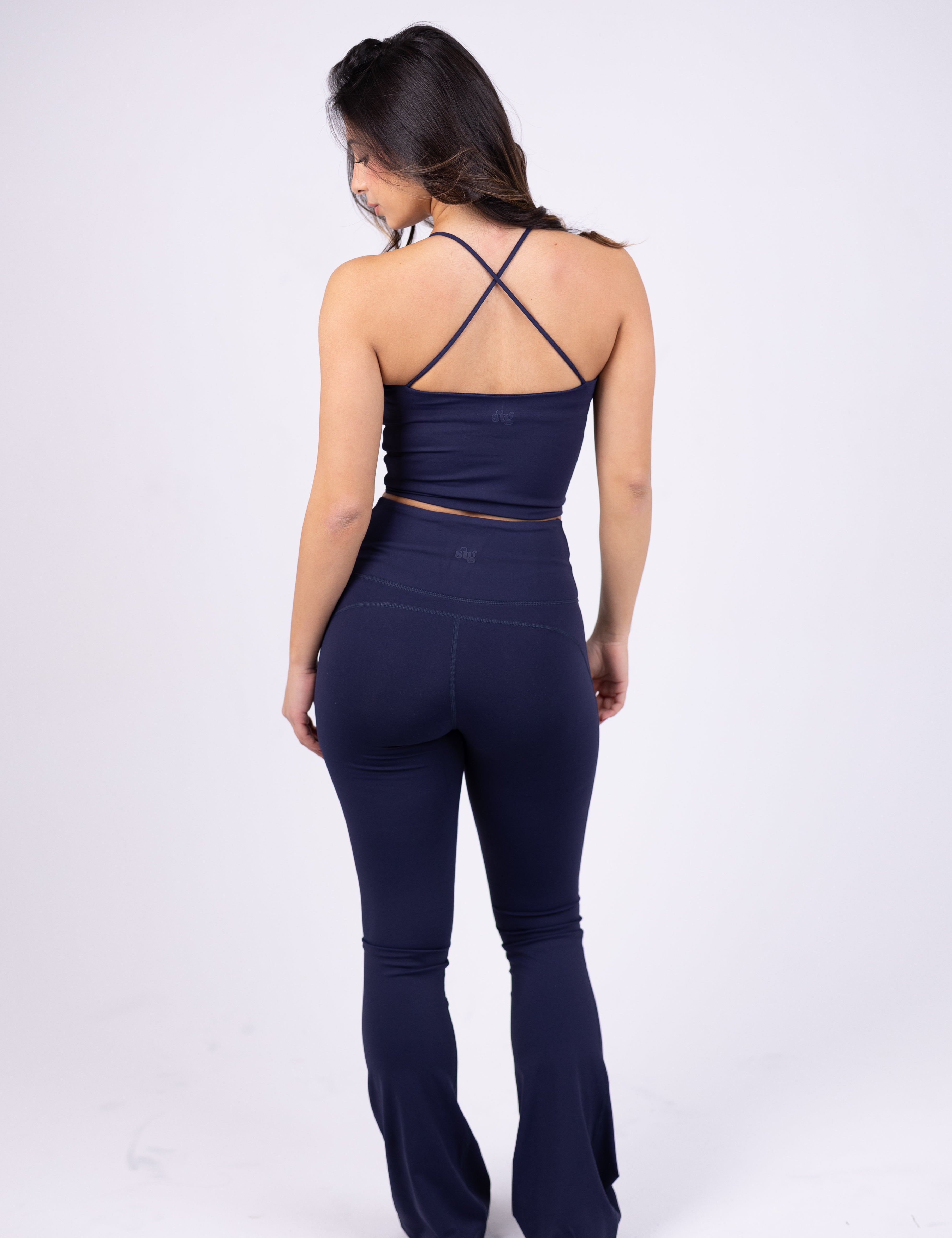 Crossover Waist Flare