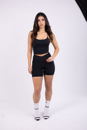 Crossover Waist Short