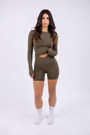 Crossover Waist Short
