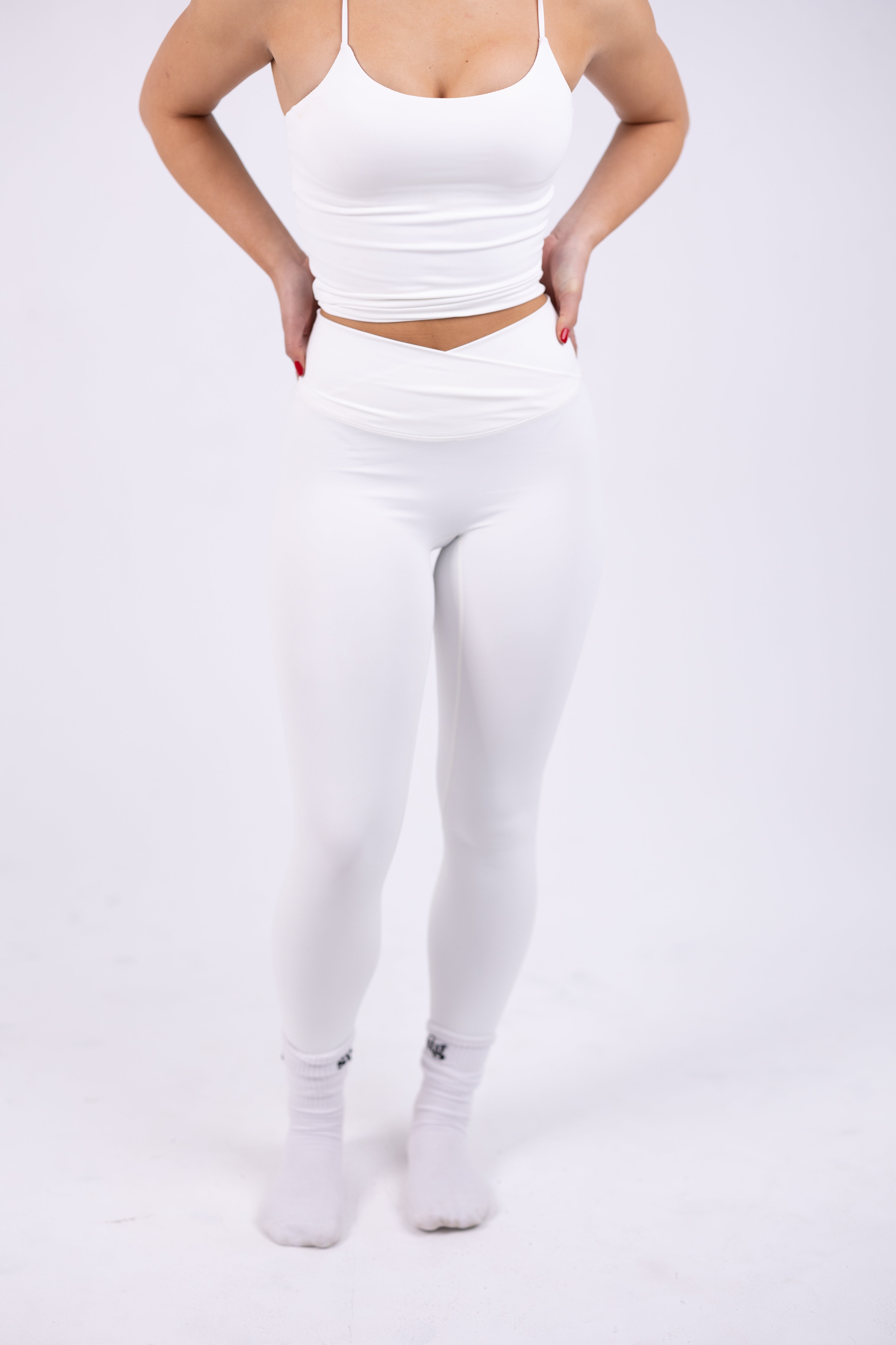 Crossover Waist Leggings
