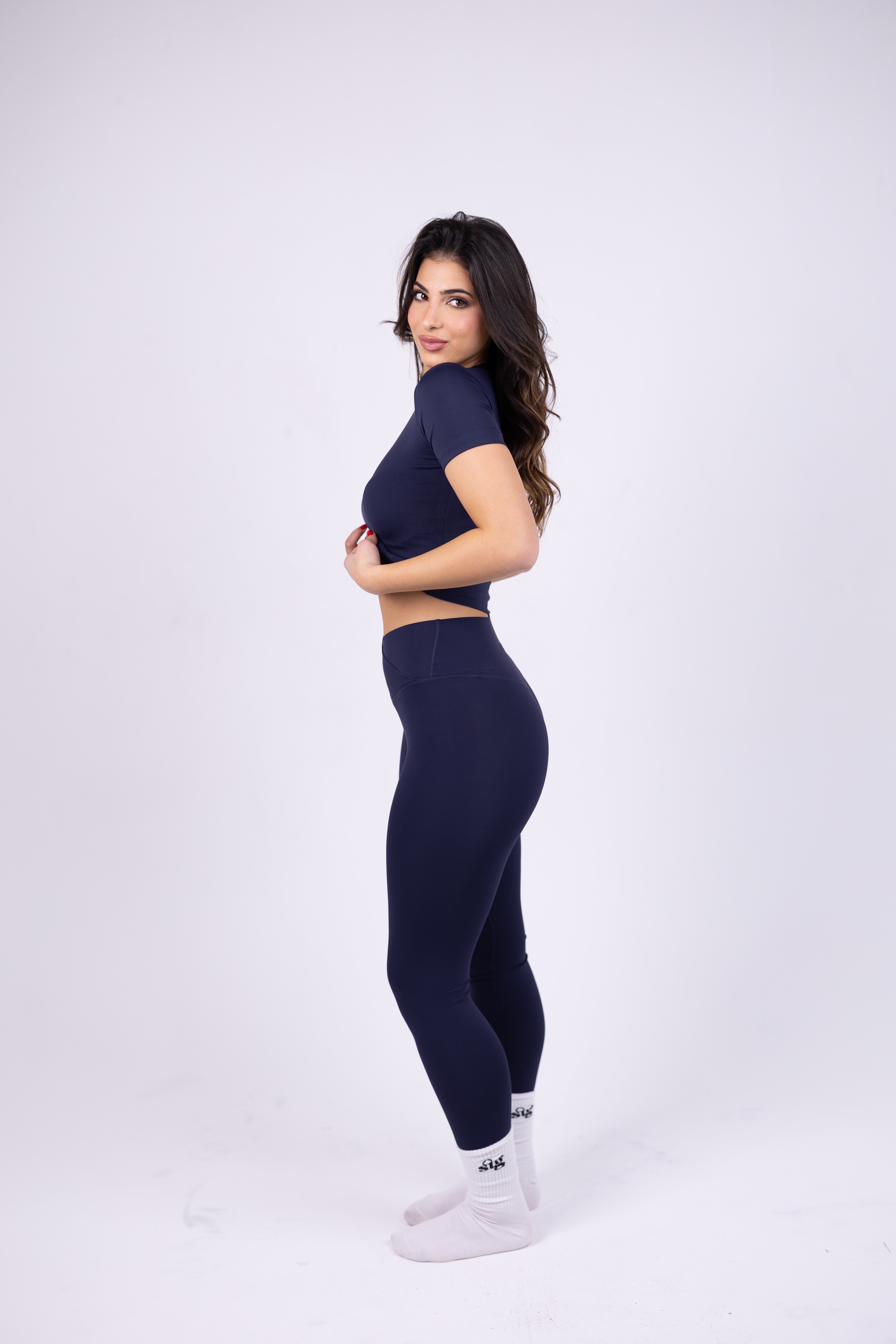 Crossover Waist Leggings