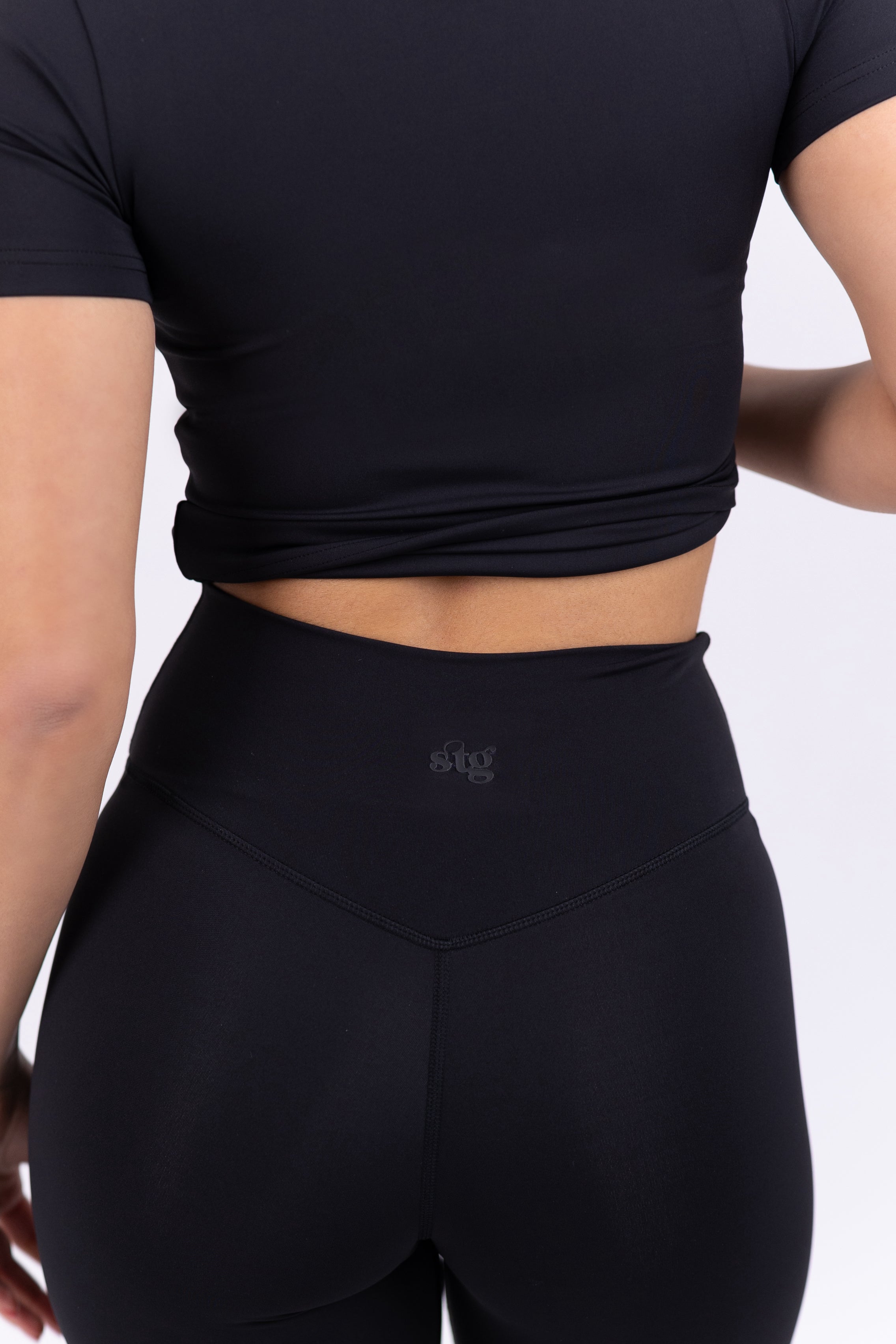 Crossover Waist Leggings